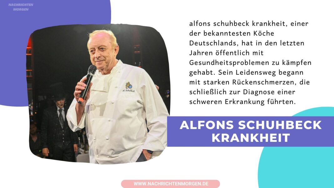 Alfons Schuhbeck Krankheit Ein Blick Auf Gesundheit Behandlung Und