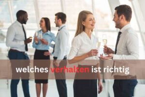 Lernen, was das richtige Verhalten ist 