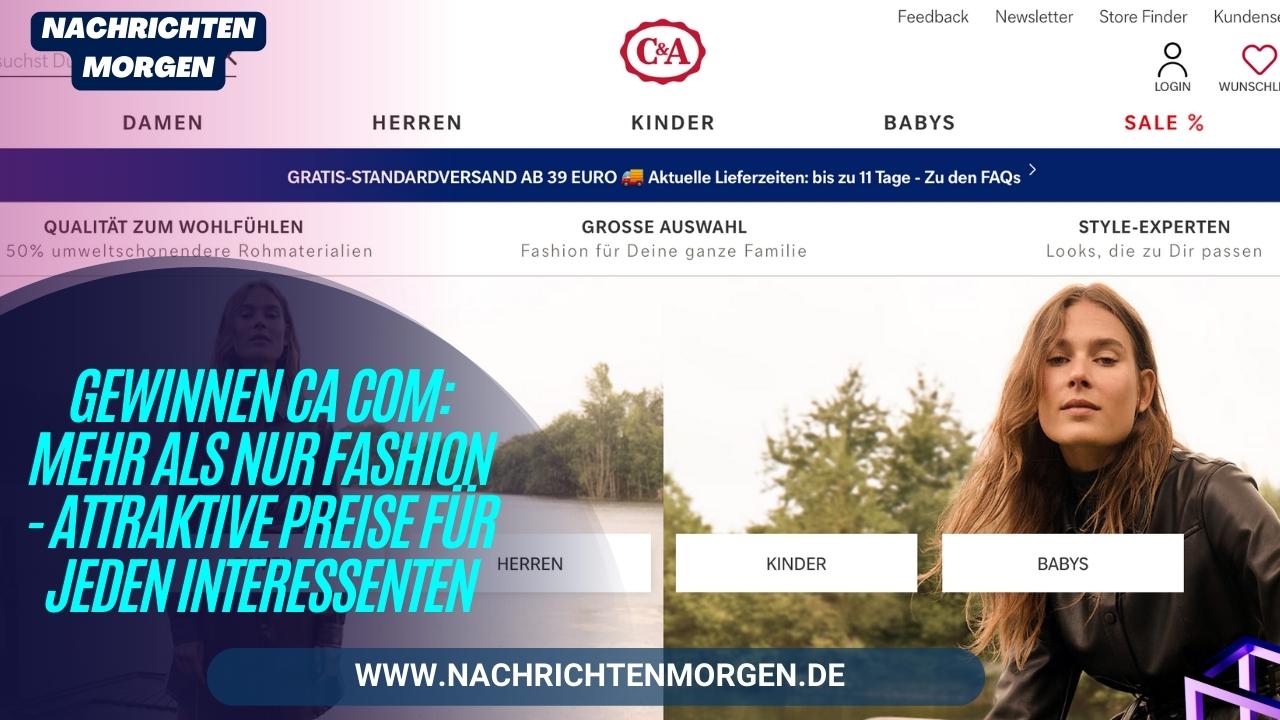 Gewinnen.Ca.Com __ Gewinnen ca com_ Mehr Als Nur Fashion - Attraktive Preise Für Jeden Interessenten