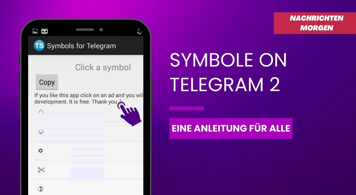 Symbole on Telegram 2