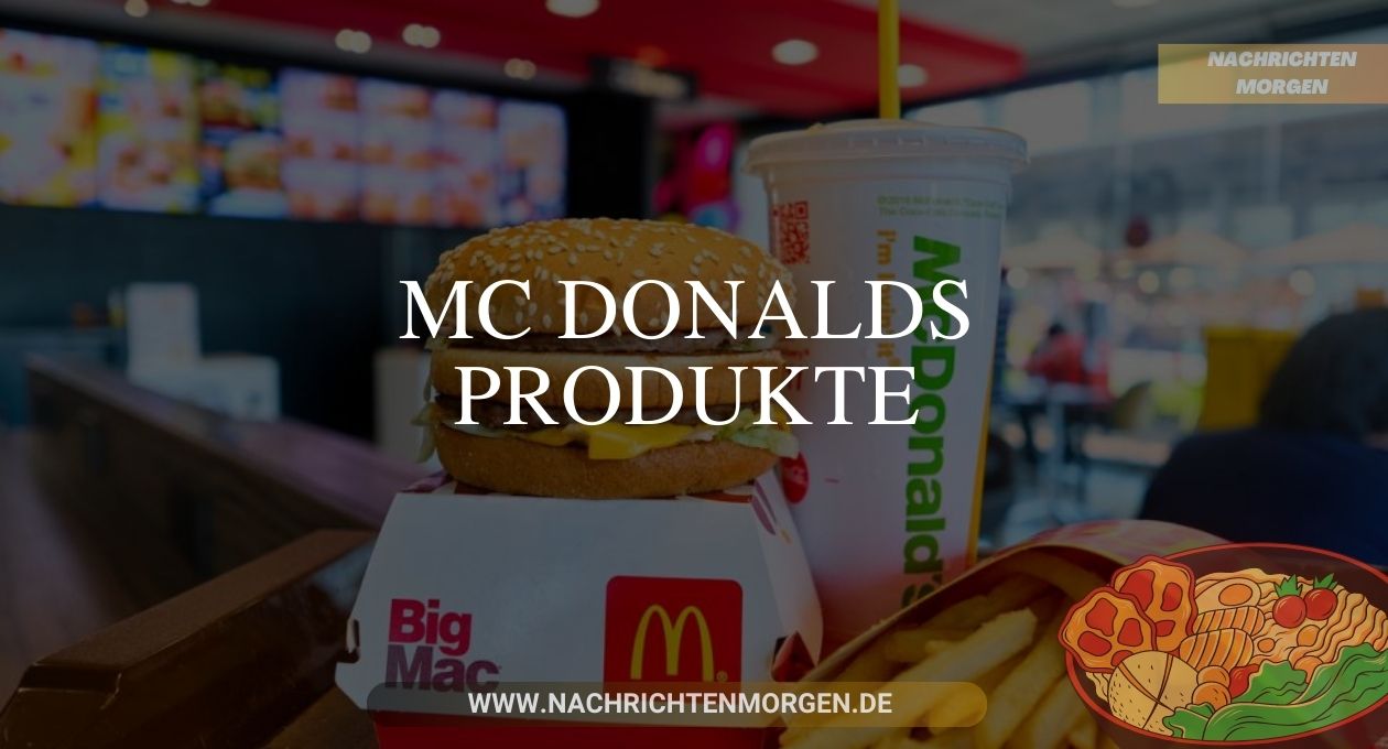 Mc Donalds Produkte