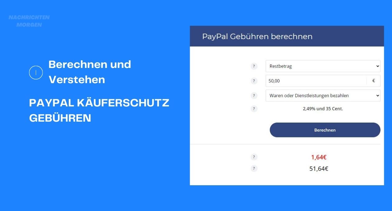 PayPal Käuferschutz Gebühren