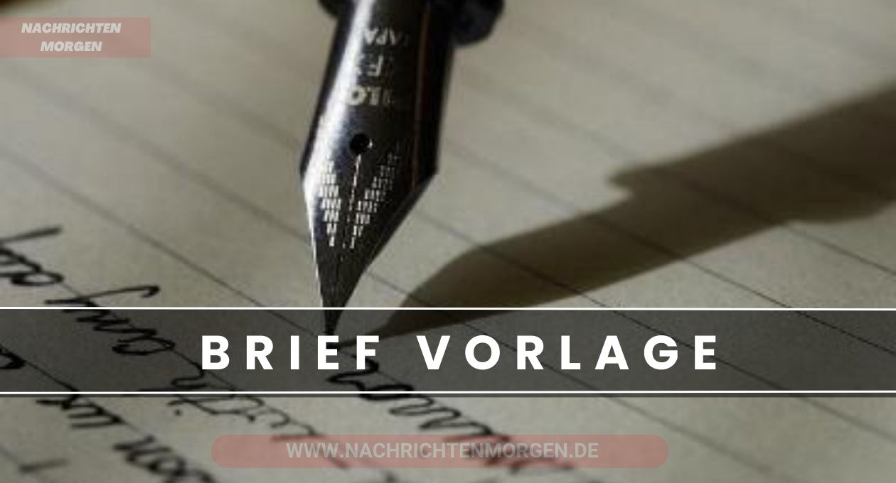 brief vorlage