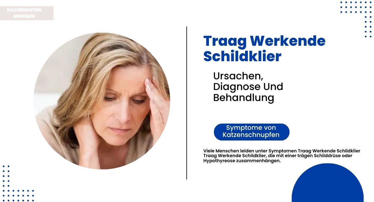 symptomen traag werkende schildklier