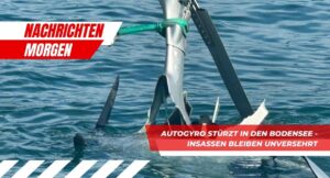 Autogyro Stürzt in Den Bodensee a