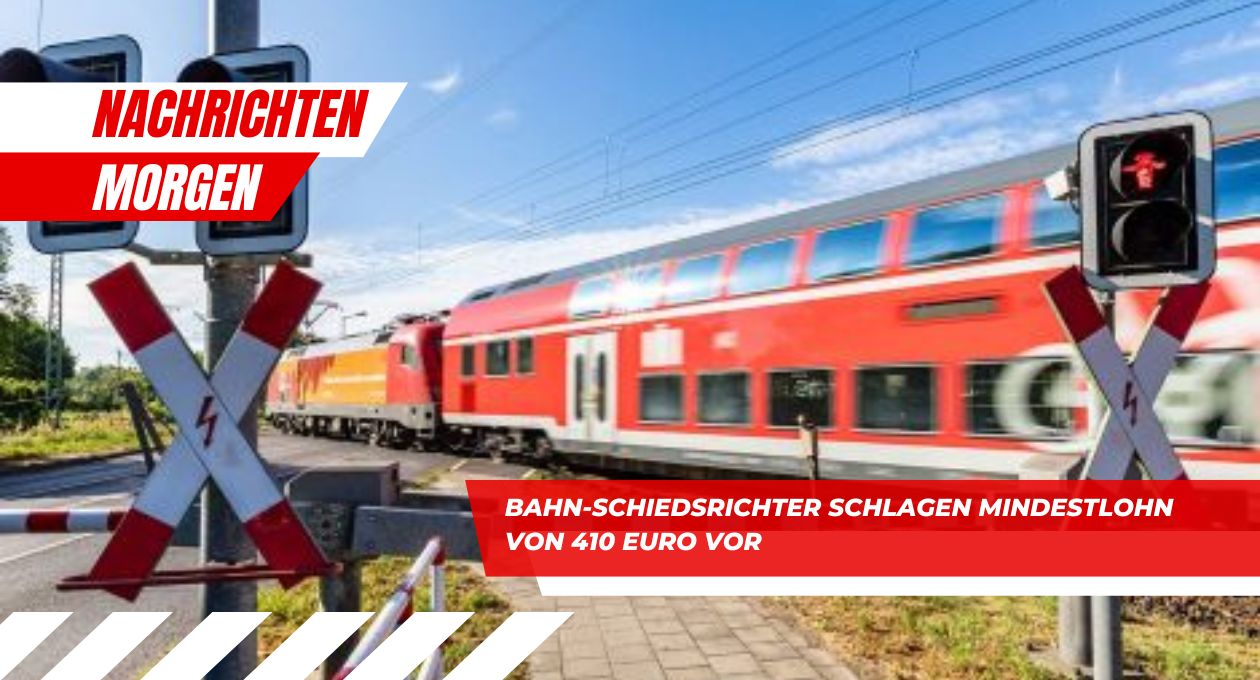 Bahn-Schiedsrichter schlagen Mindestlohn von 410 Euro vor a