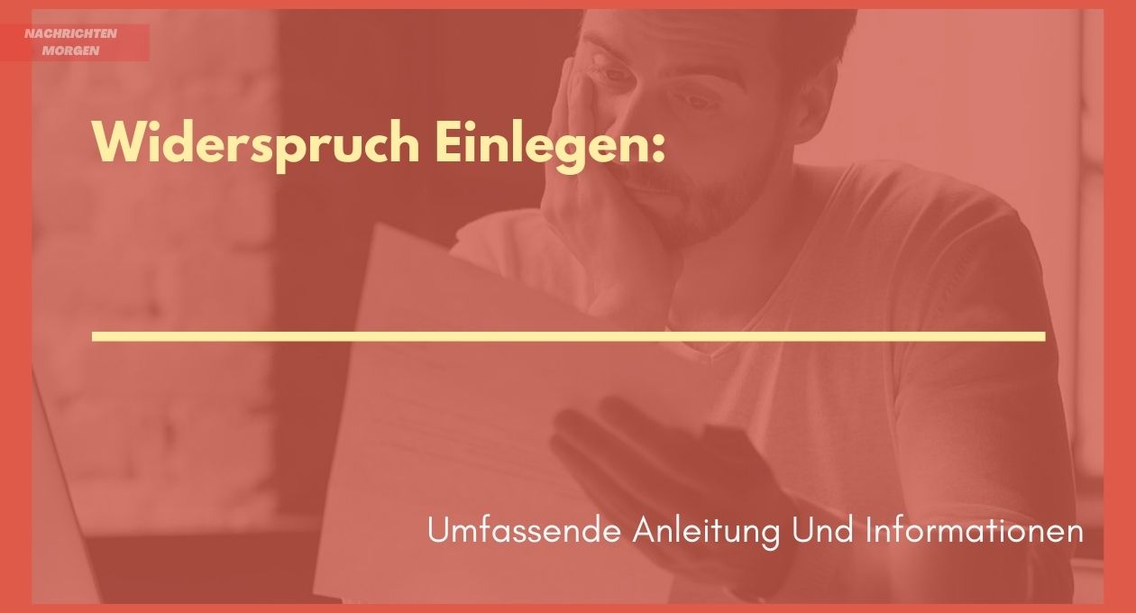 Widerspruch Einlegen