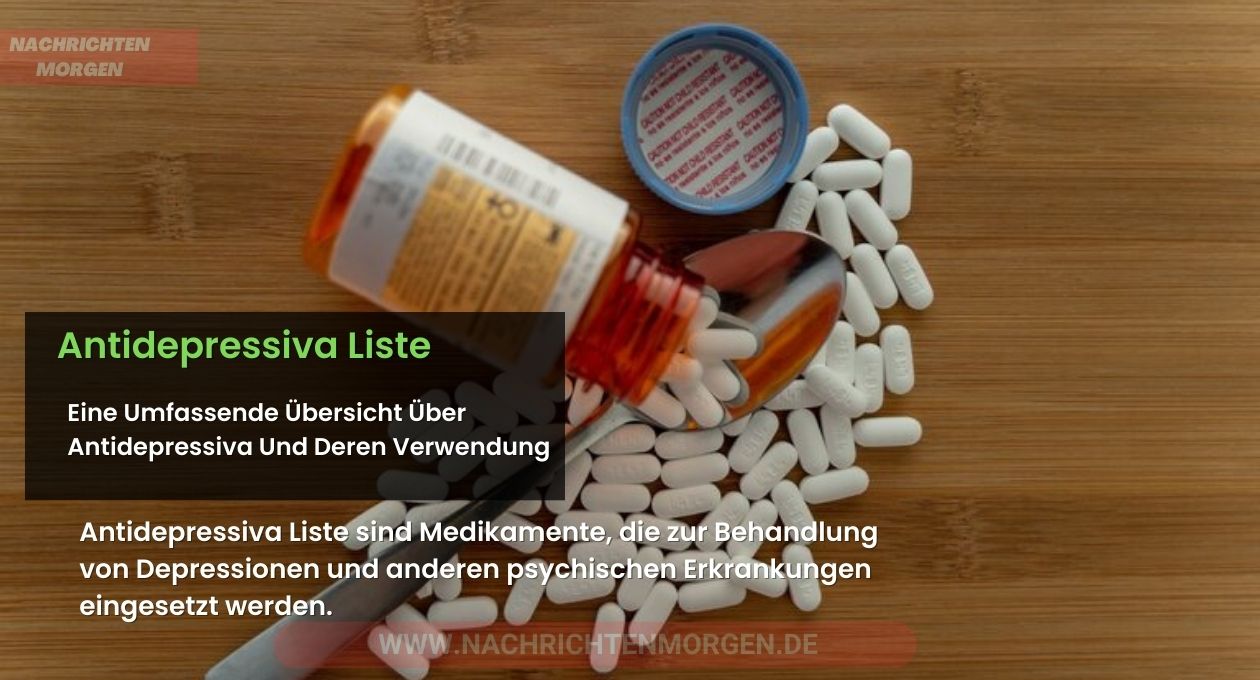 antidepressiva liste