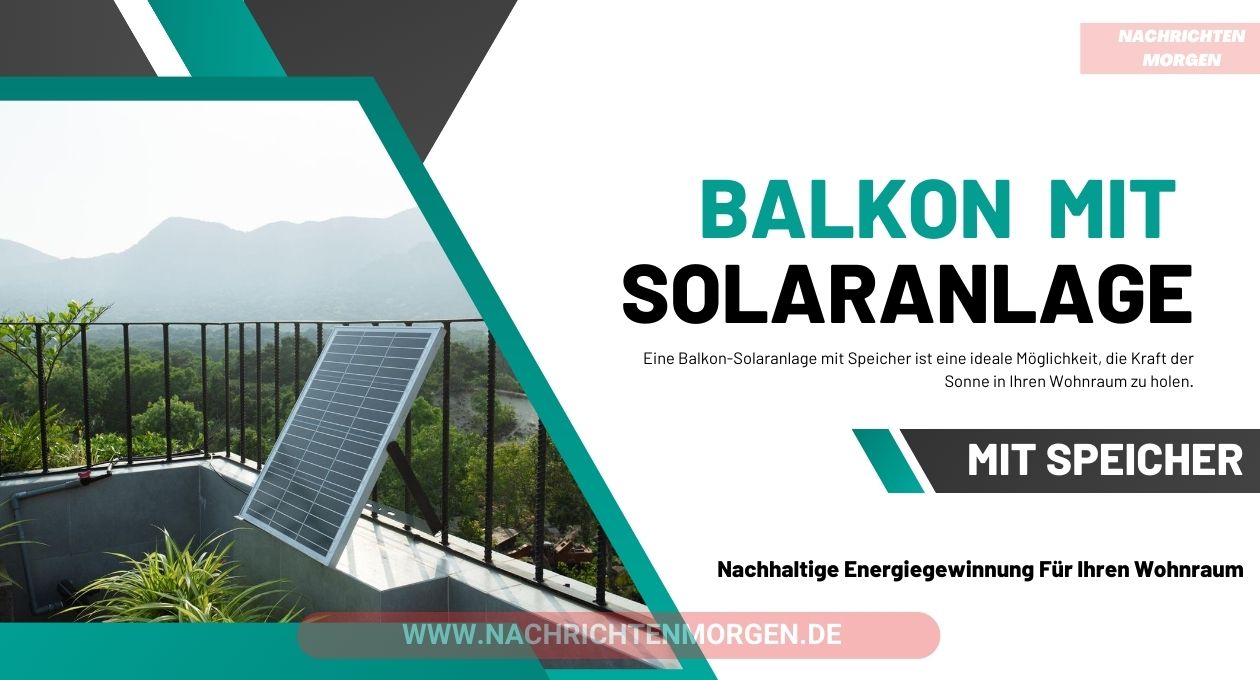 balkon solaranlage mit speicher