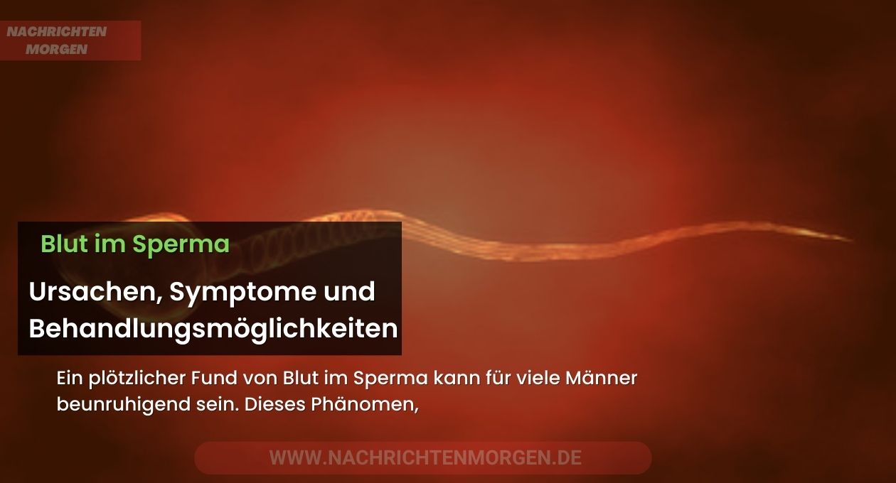 blut im sperma