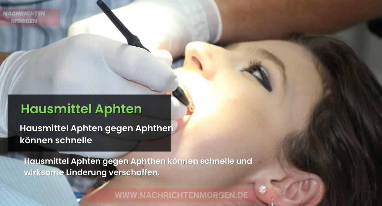 hausmittel aphten