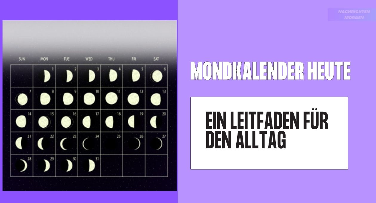 Mondkalender Heute