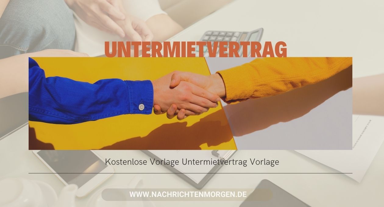 Untermietvertrag