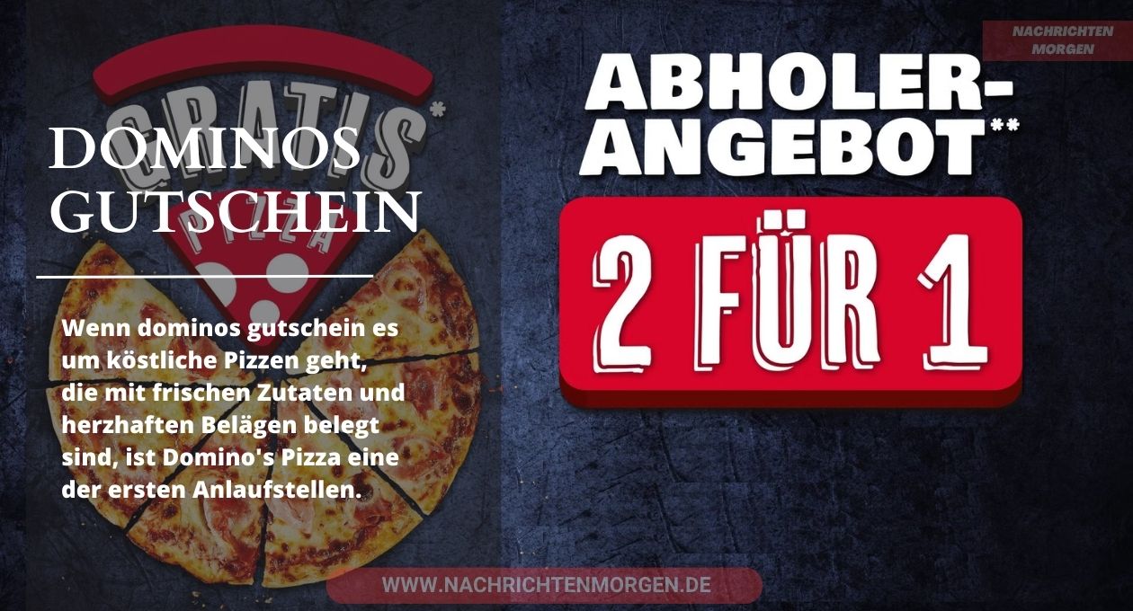 dominos gutschein