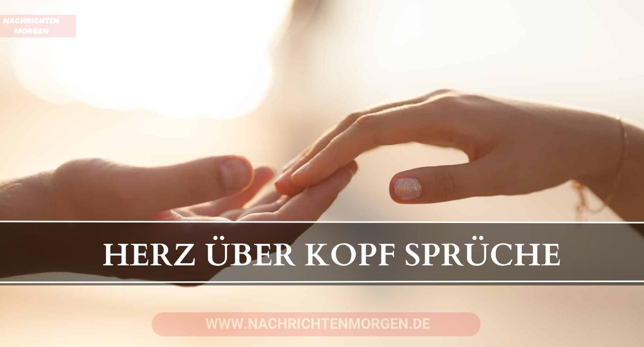 herz über kopf sprüche