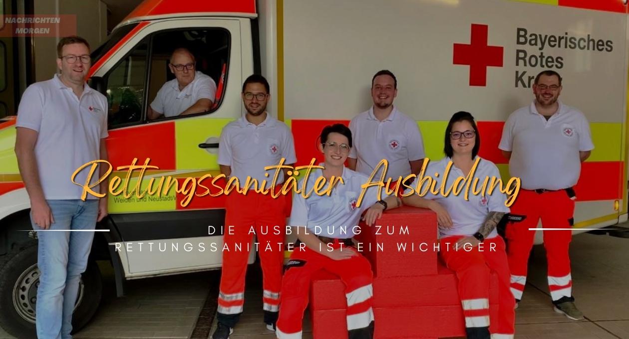 rettungssanitäter ausbildung