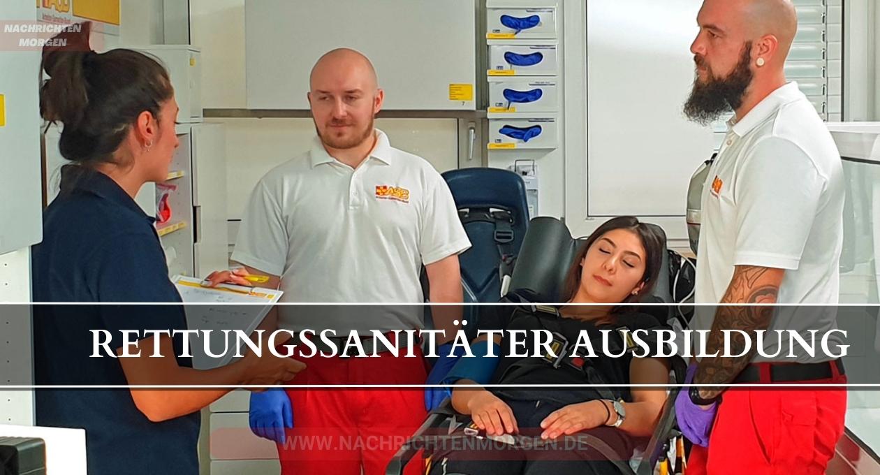 rettungssanitäter ausbildung