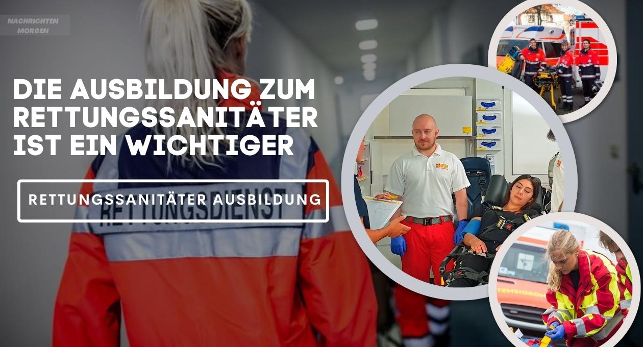 rettungssanitäter ausbildung