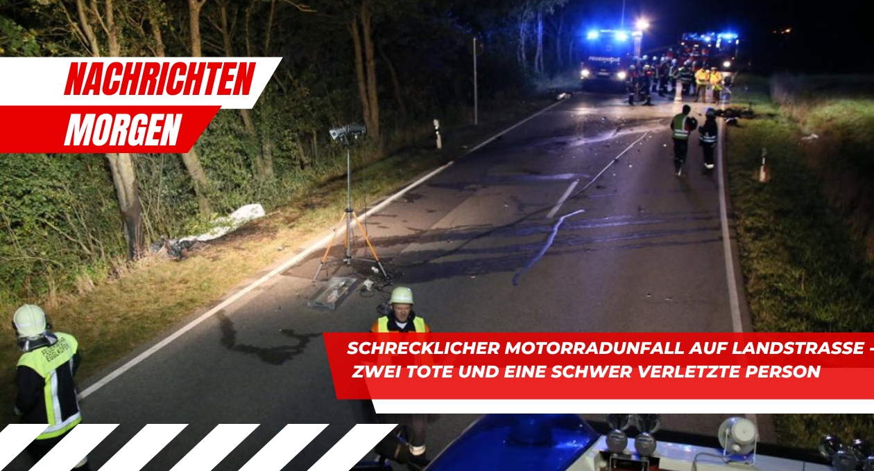 Schrecklicher Motorradunfall