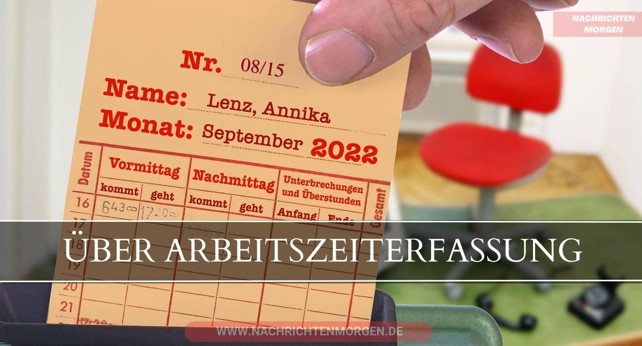 arbeitszeiterfassung