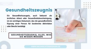 gesundheitszeugnis