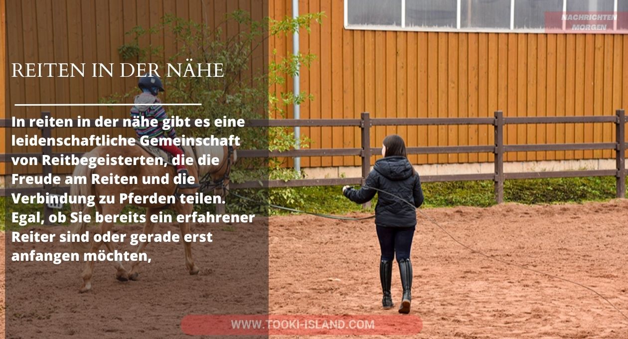 reiten in der nähe