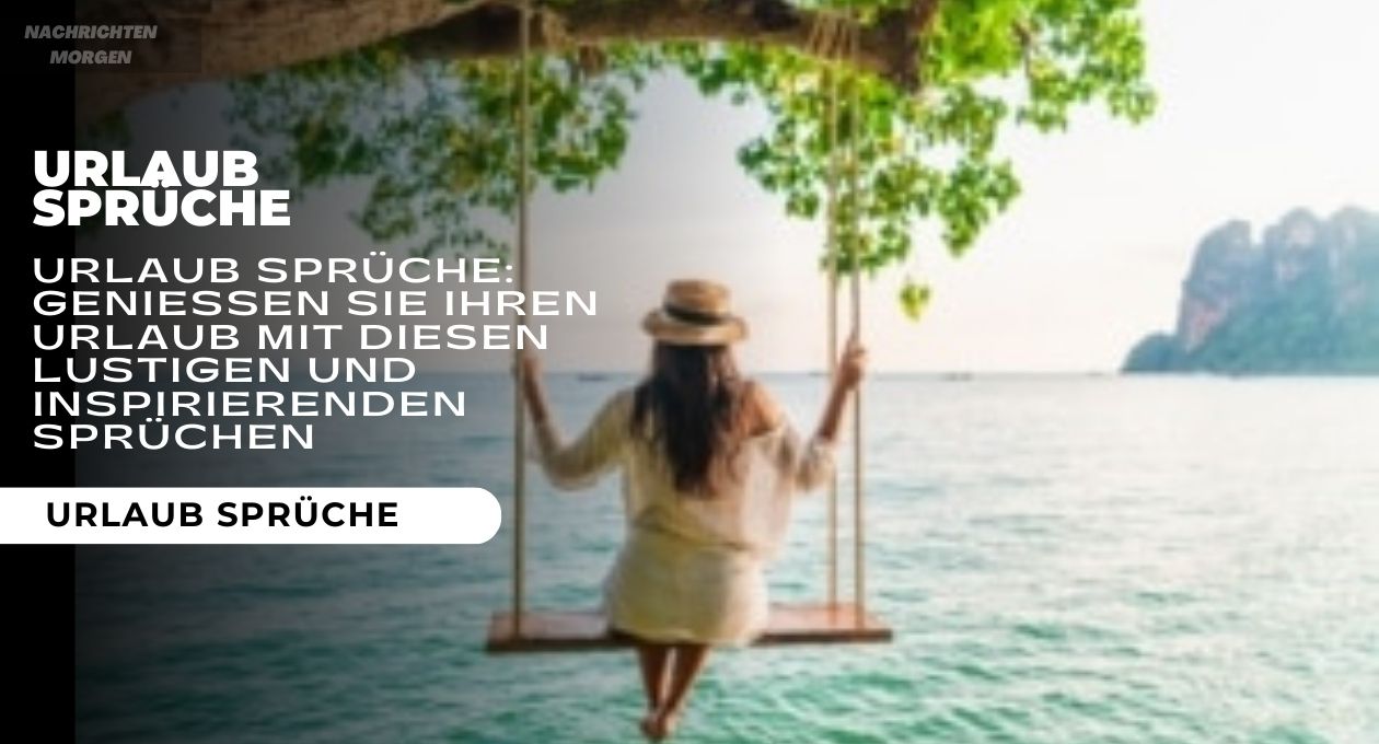 urlaub sprüche