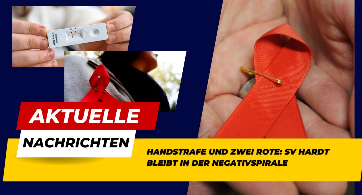 Handstrafe und zwei Rote