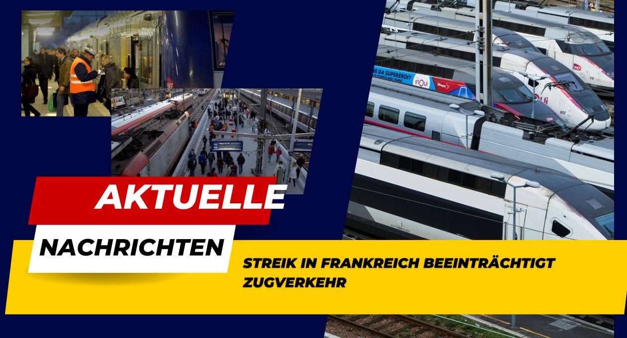 Streik in Frankreich Beeinträchtigt Zugverkehr