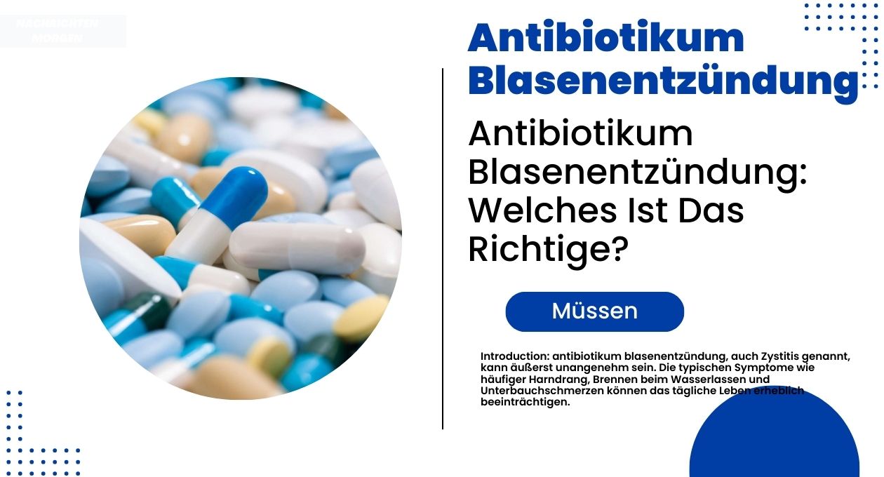 antibiotikum blasenentzündung