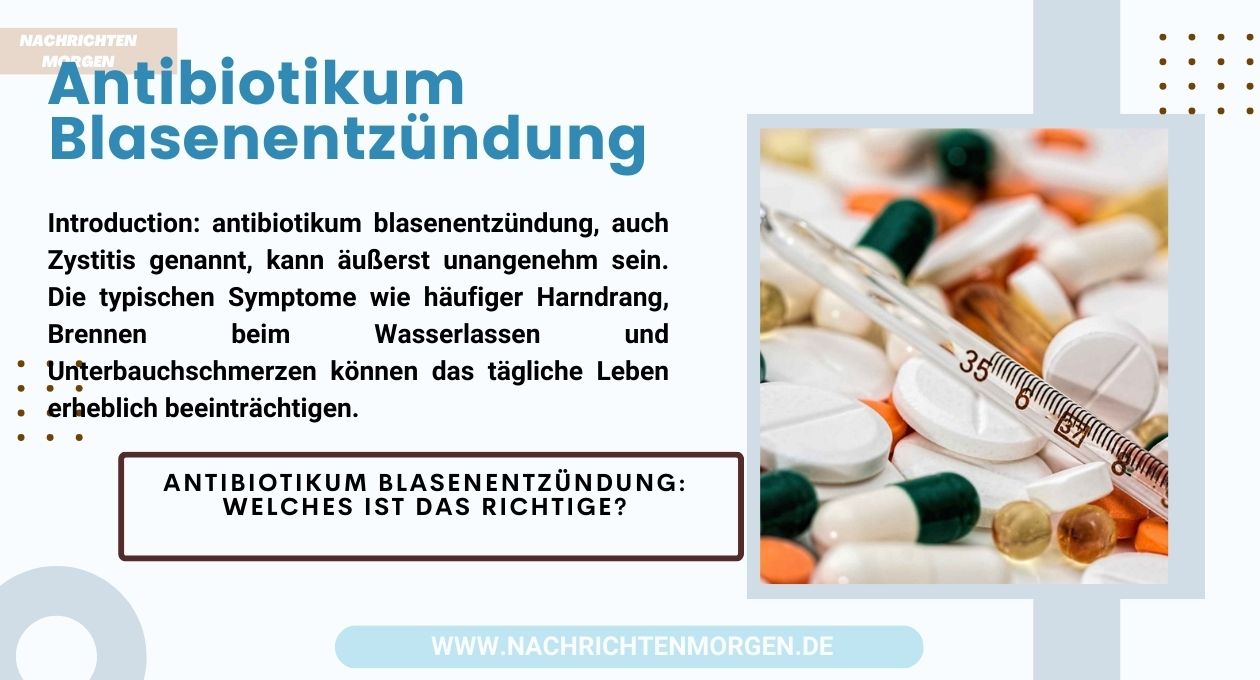 antibiotikum blasenentzündung