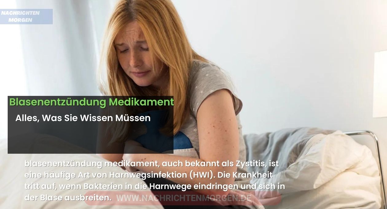 blasenentzündung medikament