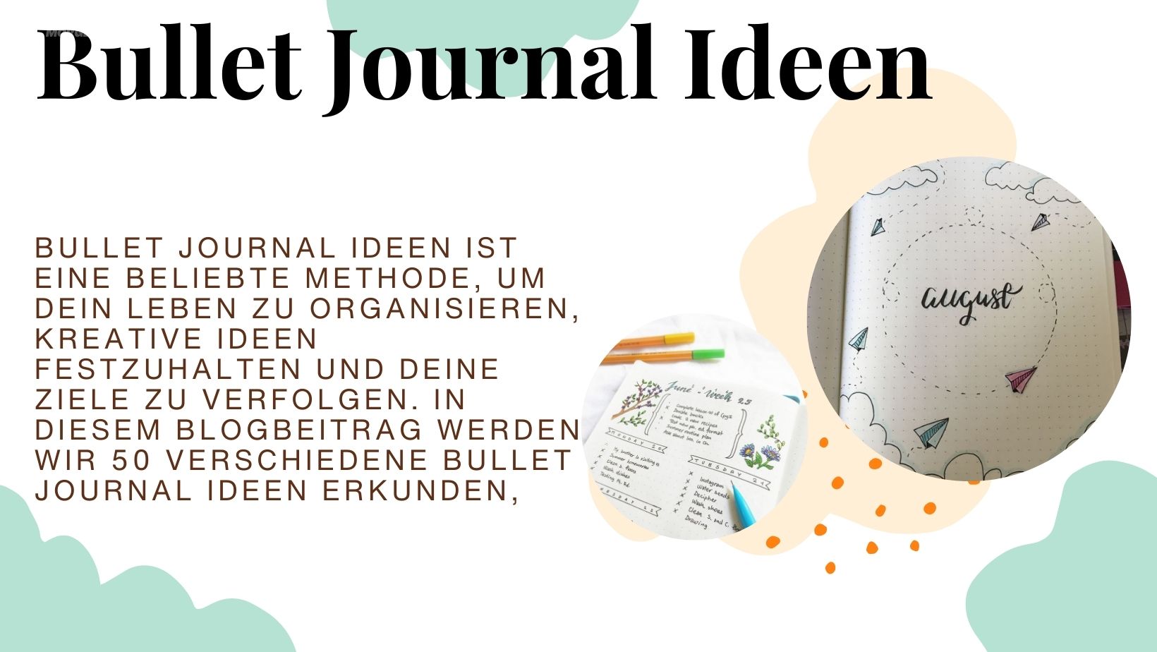 bullet journal ideen