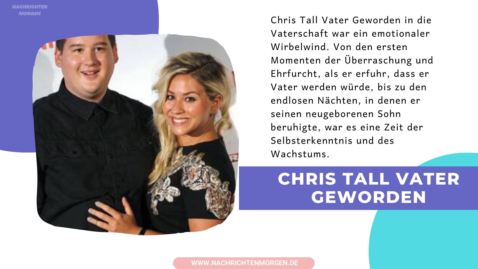 chris tall vater geworden