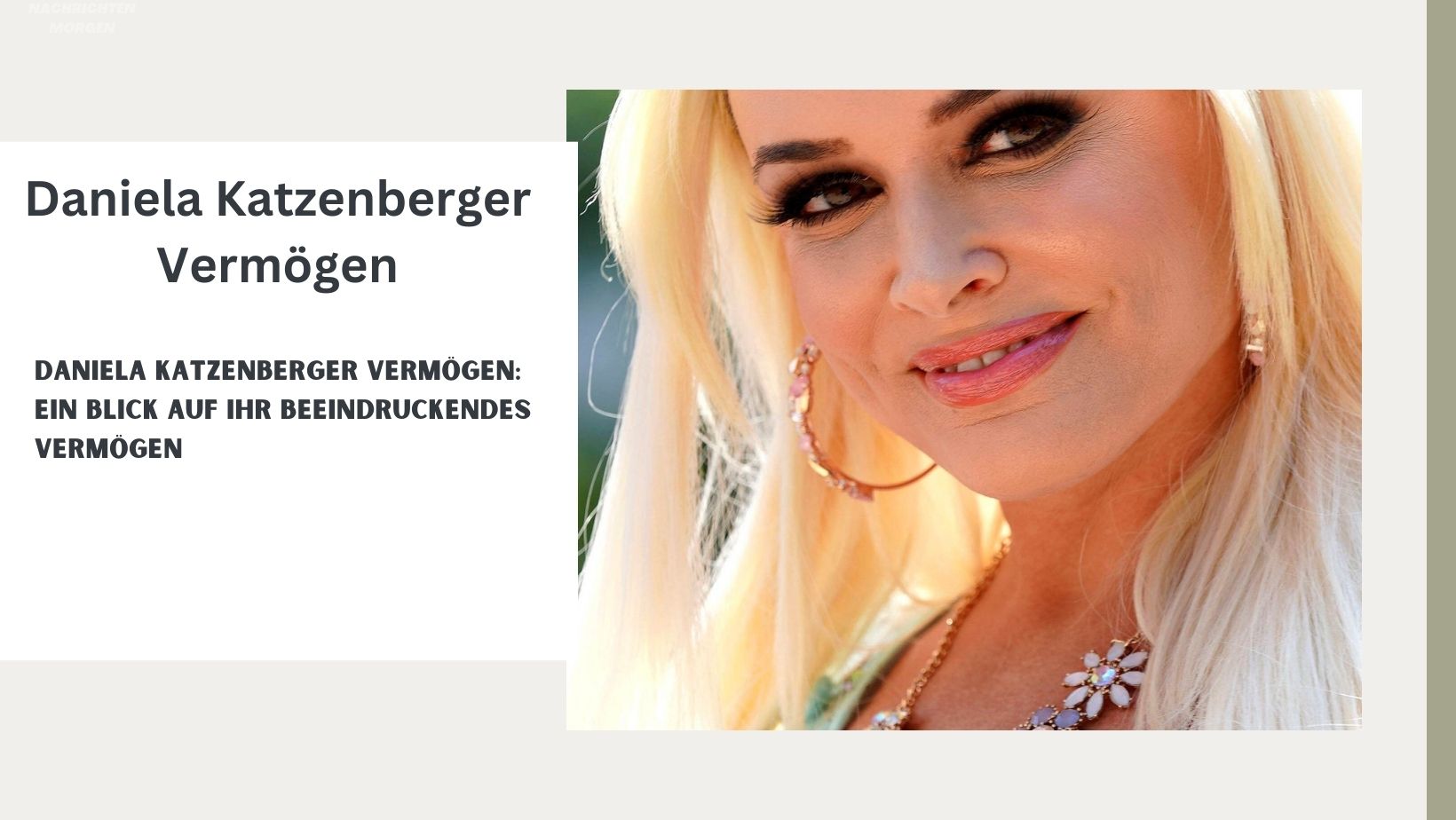 Daniela Katzenberger Vermögen: Ein Blick Auf Ihr Beeindruckendes Vermögen