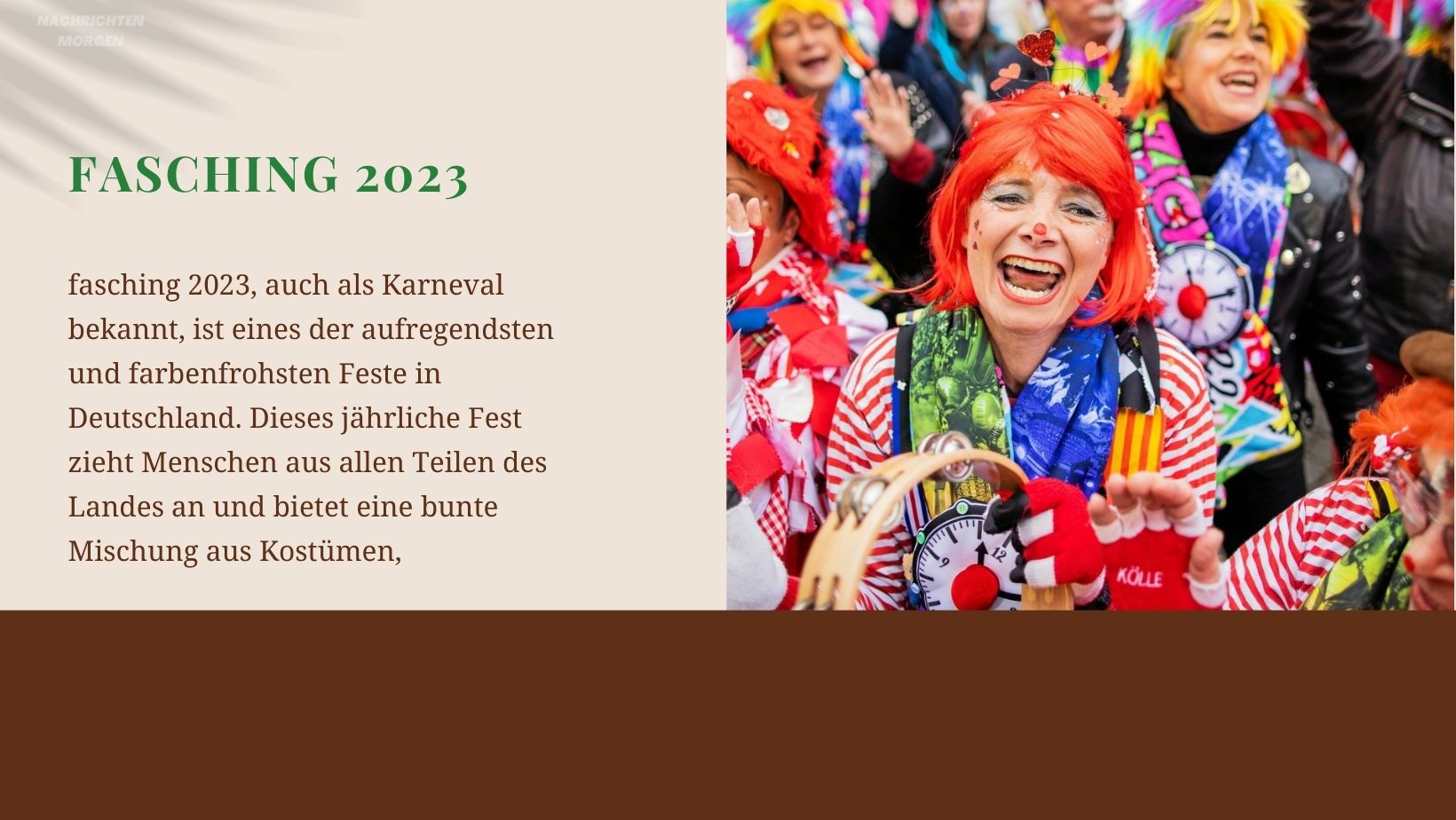 fasching 2023