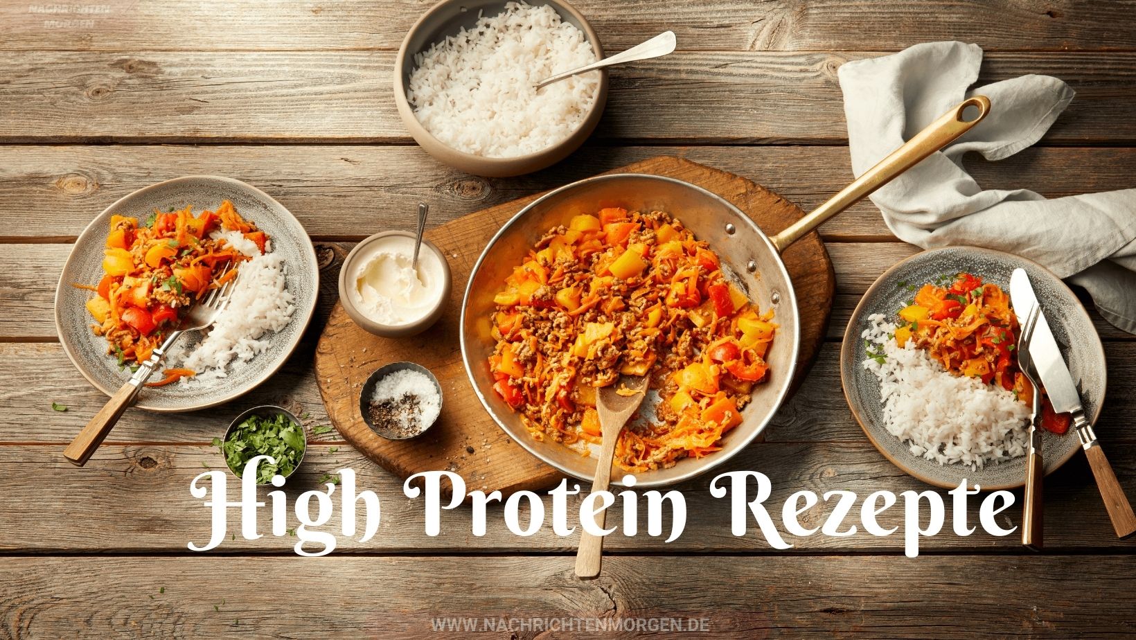 high protein rezepte