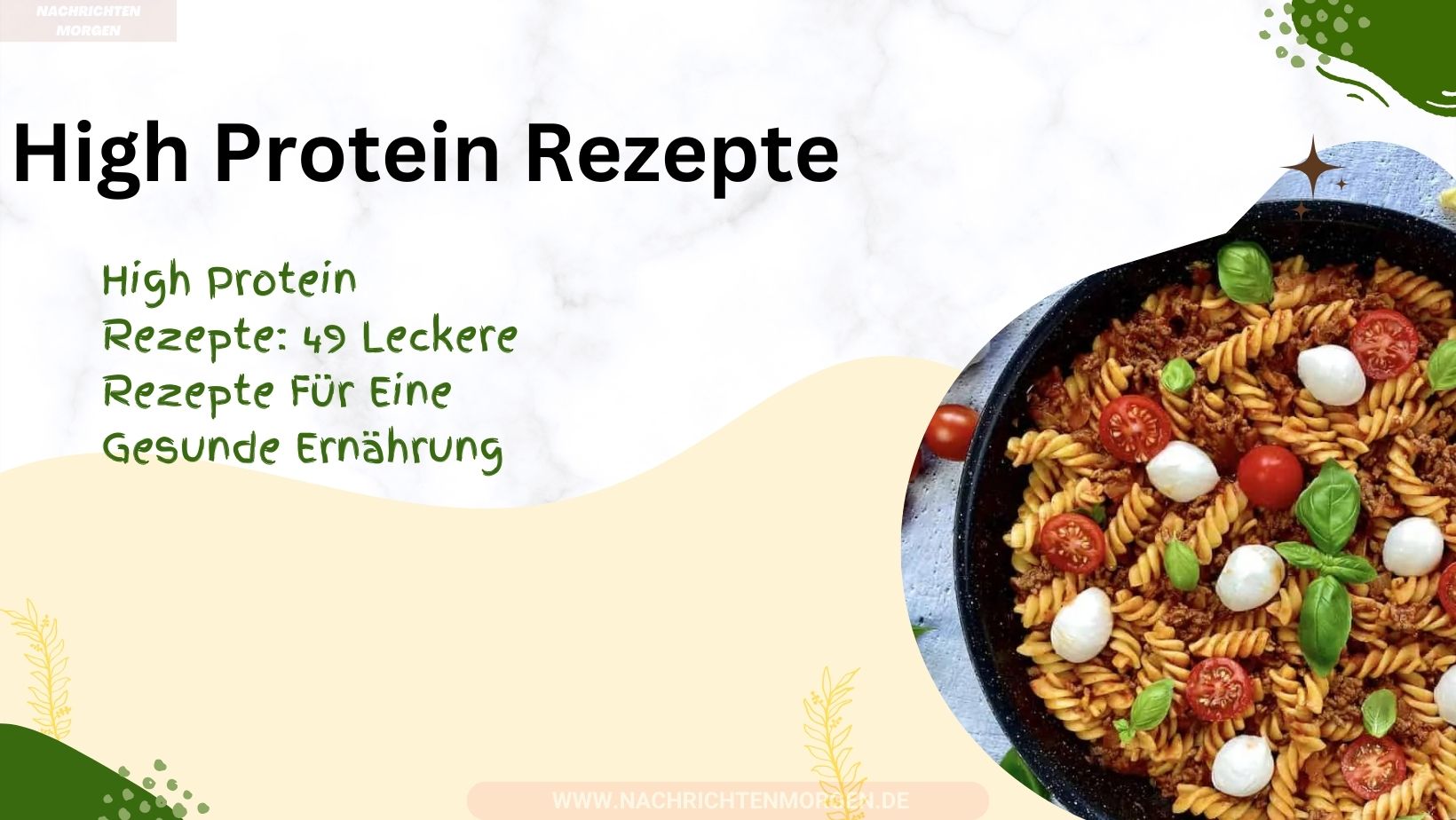 high protein rezepte