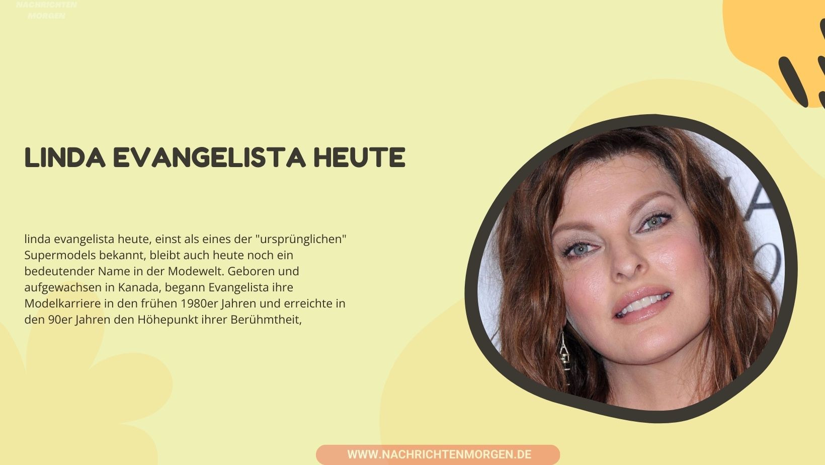 linda evangelista heute