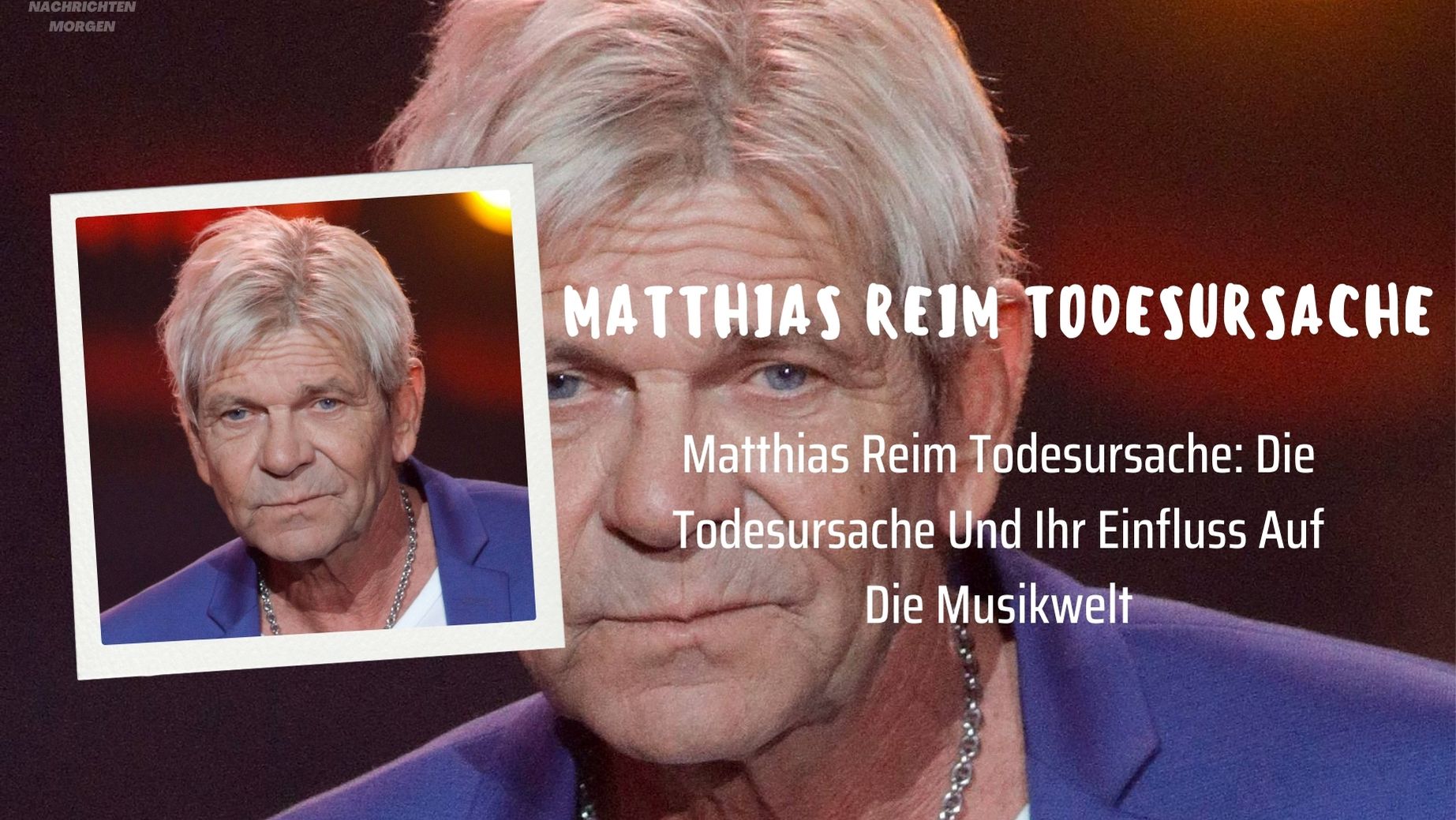 matthias reim todesursache