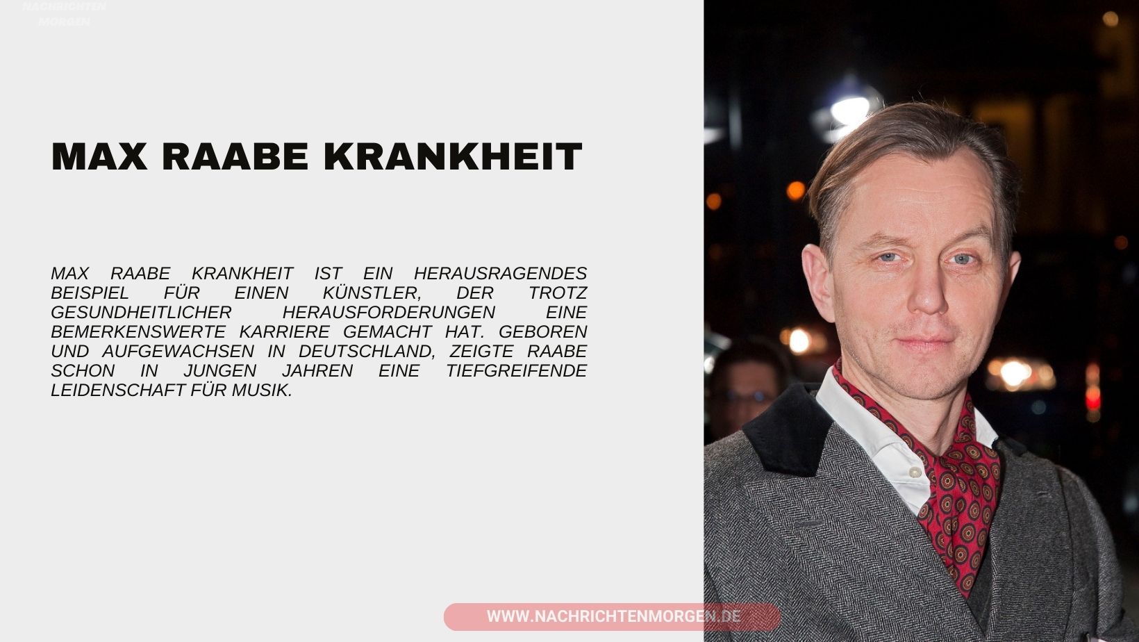 max raabe krankheit