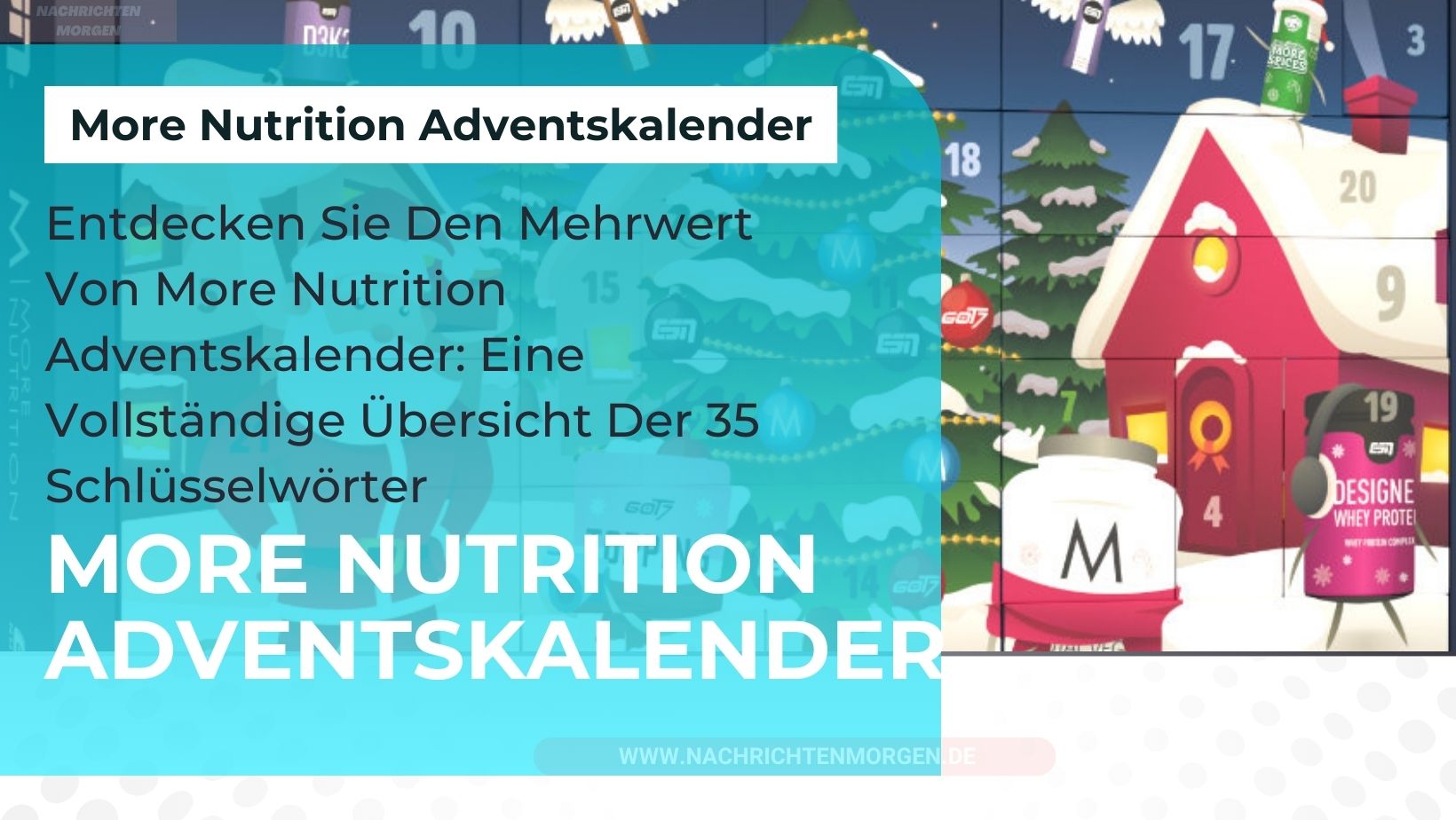 more nutrition adventskalender