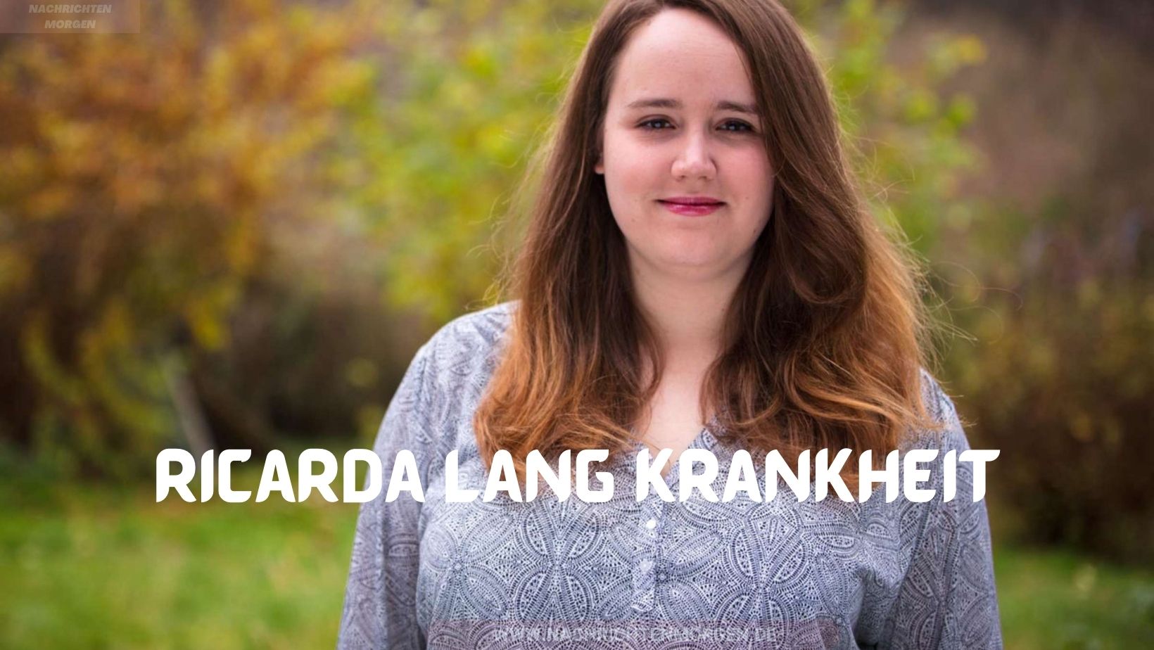 ricarda lang krankheit