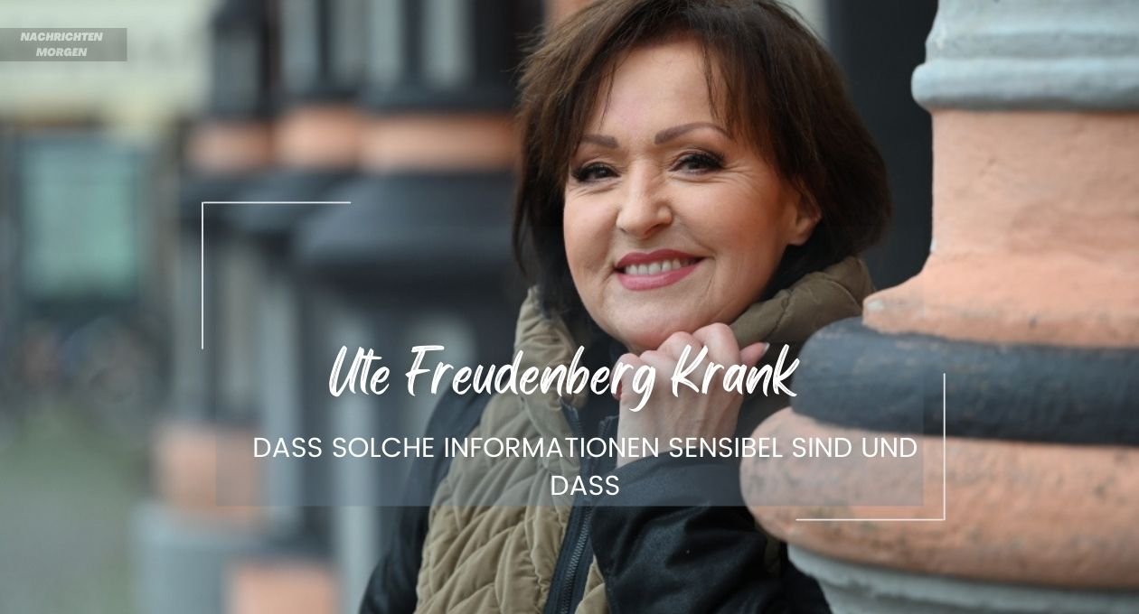 ute freudenberg krank