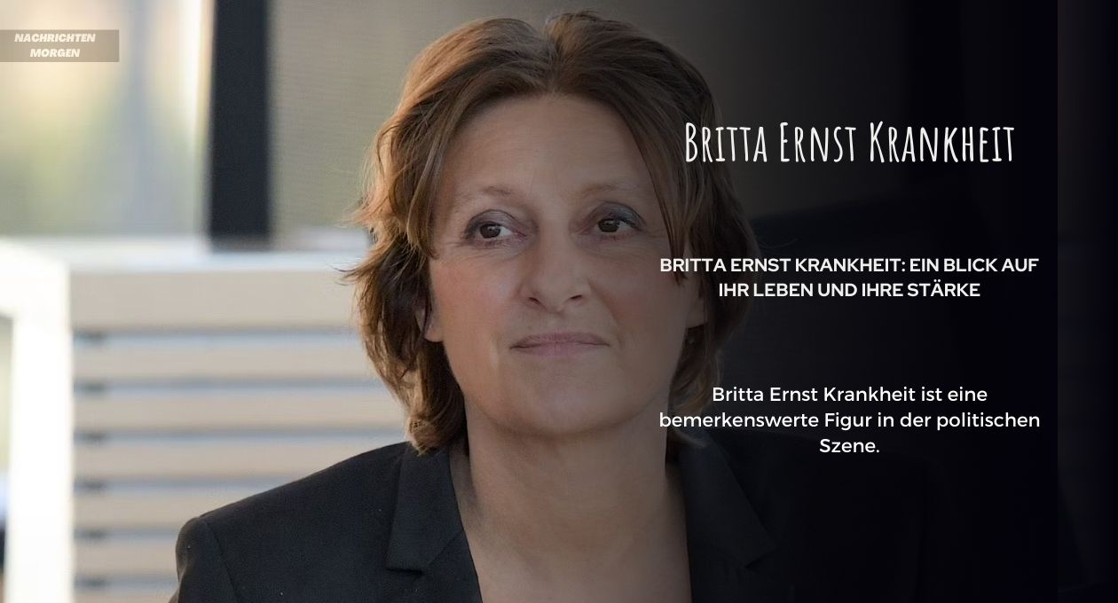 Britta Ernst Krankheit