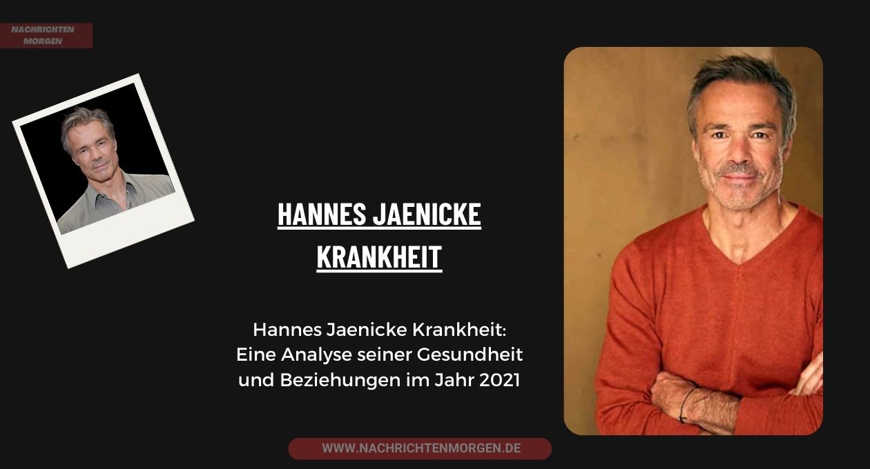 Hannes Jaenicke Krankheit