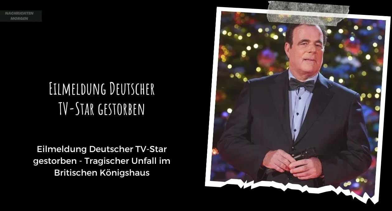 Eilmeldung Deutscher TV-Star gestorben