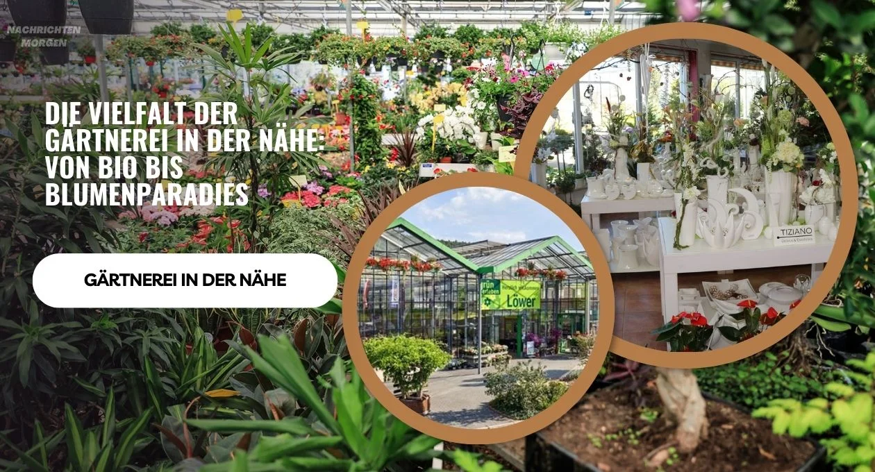 Die Vielfalt Der Gärtnerei in Der Nähe Von Bio Bis Blumenparadies