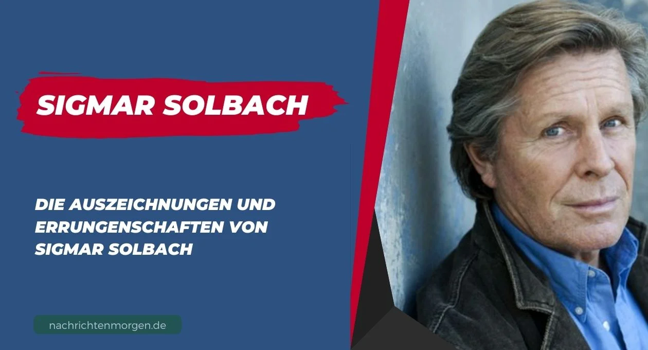 Sigmar Solbach, ein weiterer prominenter deutscher Schauspieler