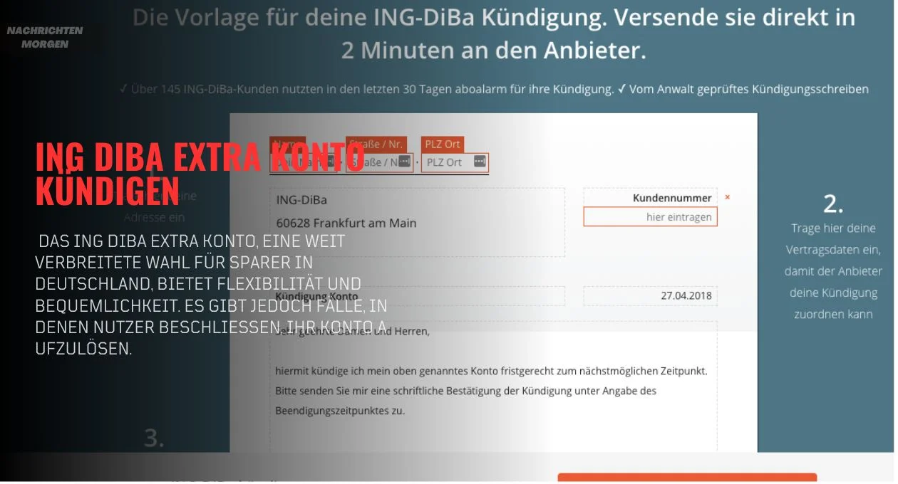 Ing Diba Extra Konto Kündigen Ihr Umfassender Leitfaden